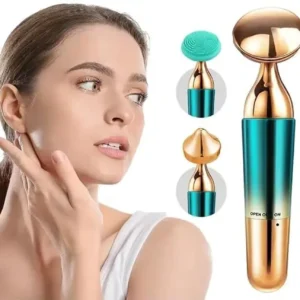 PRO99S 3 in 1 Electric Skin Care Facial Massager, Anti-wrinkle Facial Neck Massager